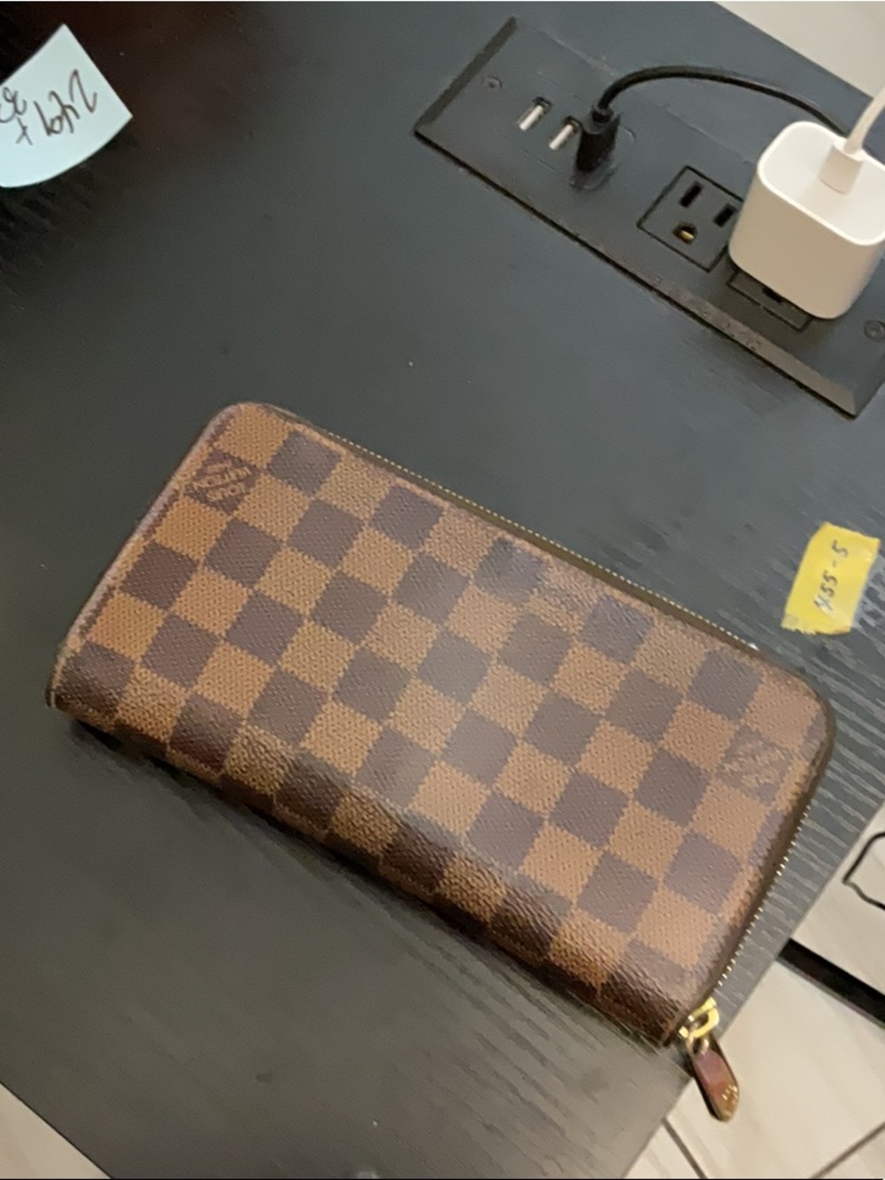 LV damier zippy pink